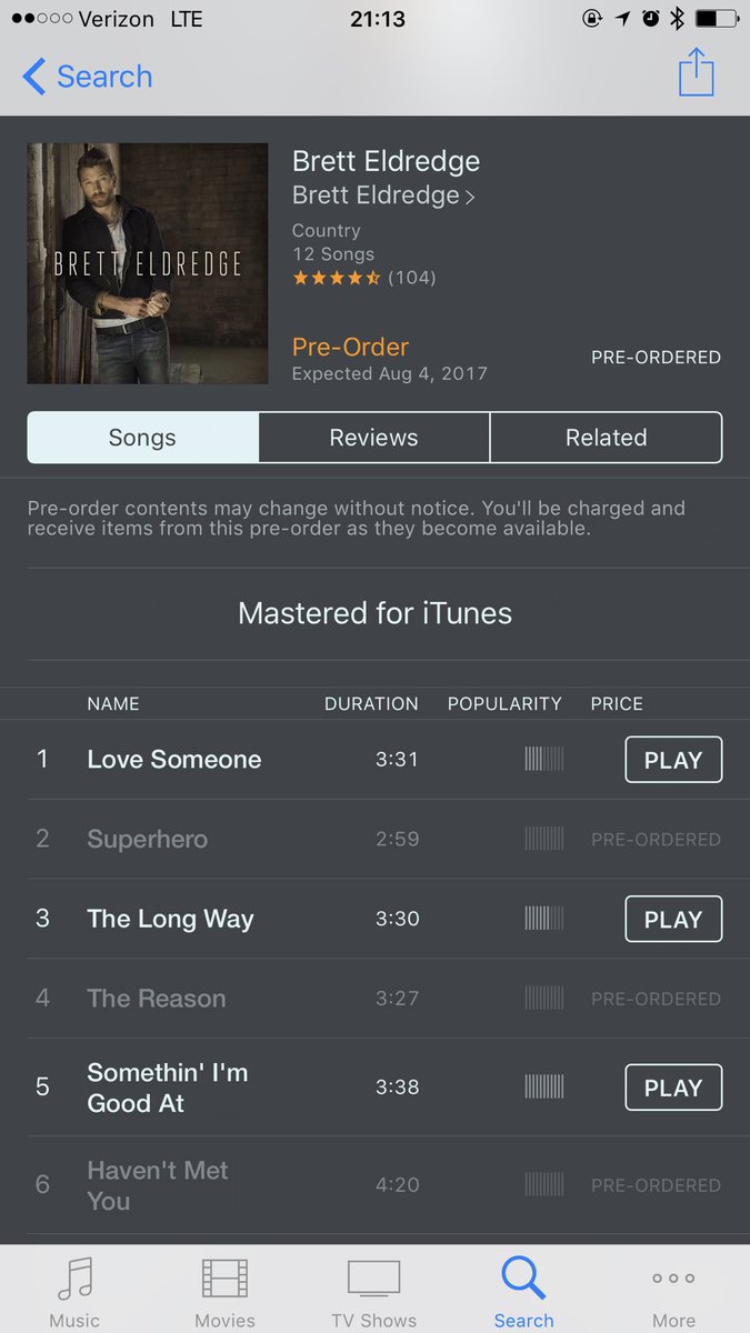 bmclyne's tweet photo. #bretteldredge https://t.co/zaJW4vrRpS