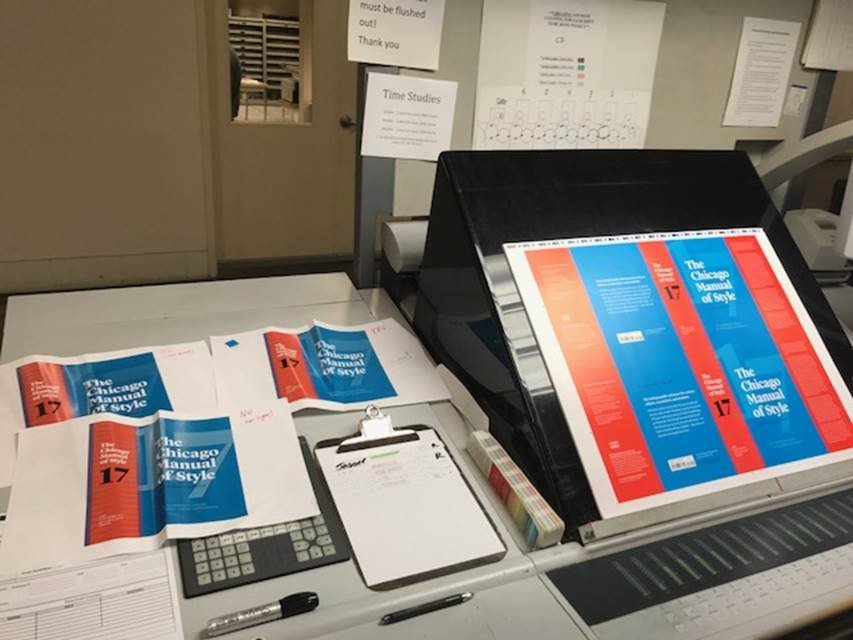 ChicagoManual's tweet photo. The cover of the seventeenth edition is at the printer. September 12 is just around the corner! https://t.co/MdD57KVd3o