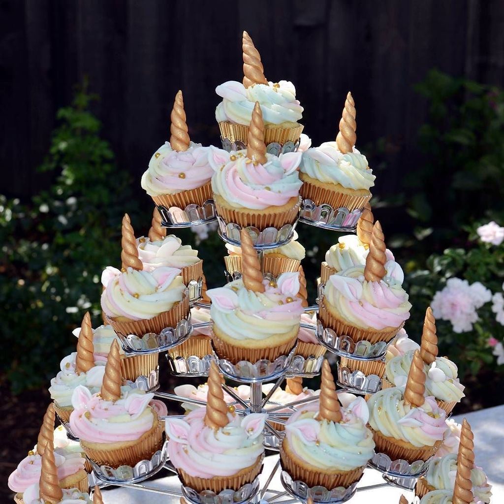 battybunnybones's tweet photo. Unicorn cupcakes that I made for Annabelle's 5th birthday! These were so much fun to make, I used the tutorial by #cupcakejemma .
.
.
.
.
.… https://t.co/bC55uuZj0j