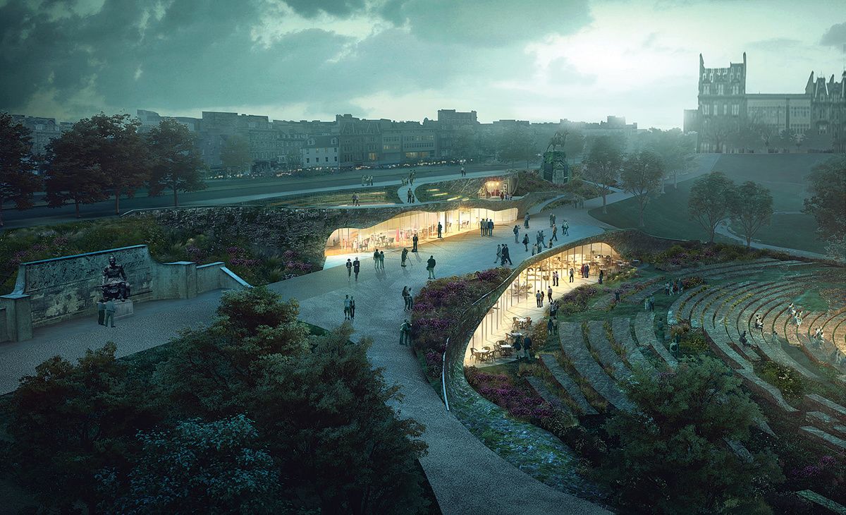 Culver City-based wHY beats out Adjaye, BIG, and Sou Fujimoto, for design of the Ross Pavilion in Edinburgh  arcnct.co/2hl8cg8