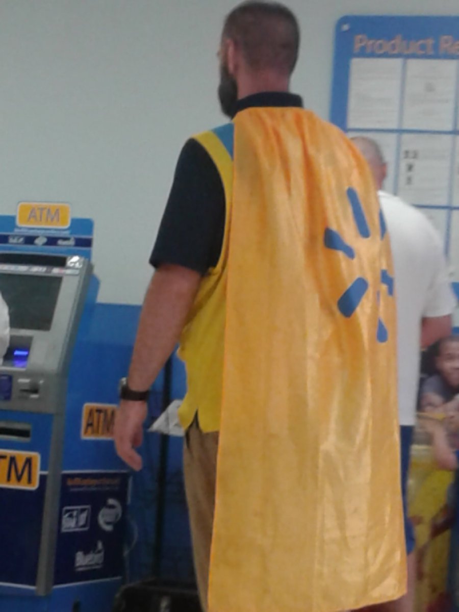 N8wood4d's tweet image. Walmartman! #peopleofwalmart #powm #peopleinthewild #superhero