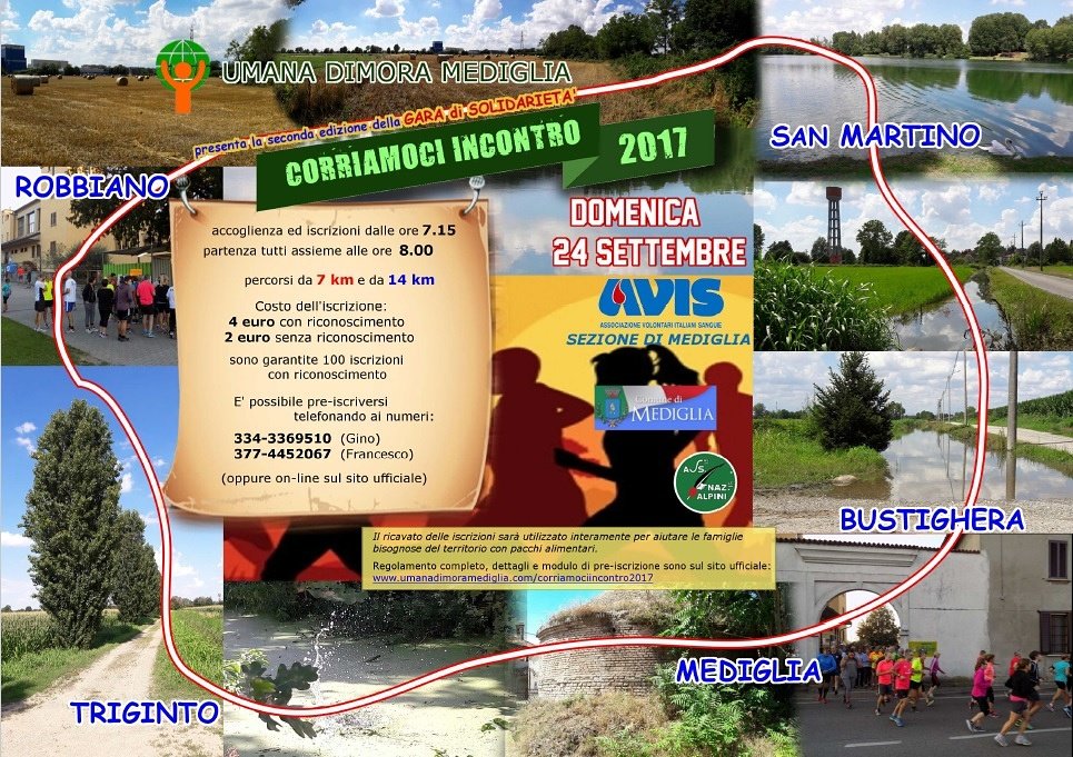 umanadimoramed's tweet photo. Salta la fila! Sono aperte le preiscrizioni!!! 
https://t.co/1JFvrCWx20

#UmanaDimora #Corsa #Mediglia #CorriamociIncontro https://t.co/RbMgan1GWA