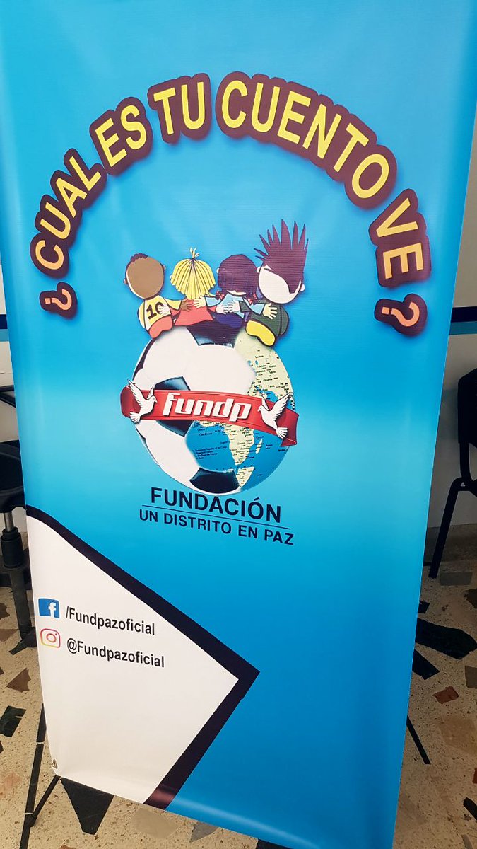 HectorHMontoyaC's tweet photo. El fútbol es un deporte que une a la comunidad, que genera alegría y paz, así lo refleja el logotipo de la Fundación Un Distrito en Paz https://t.co/ZcpxVFgal1