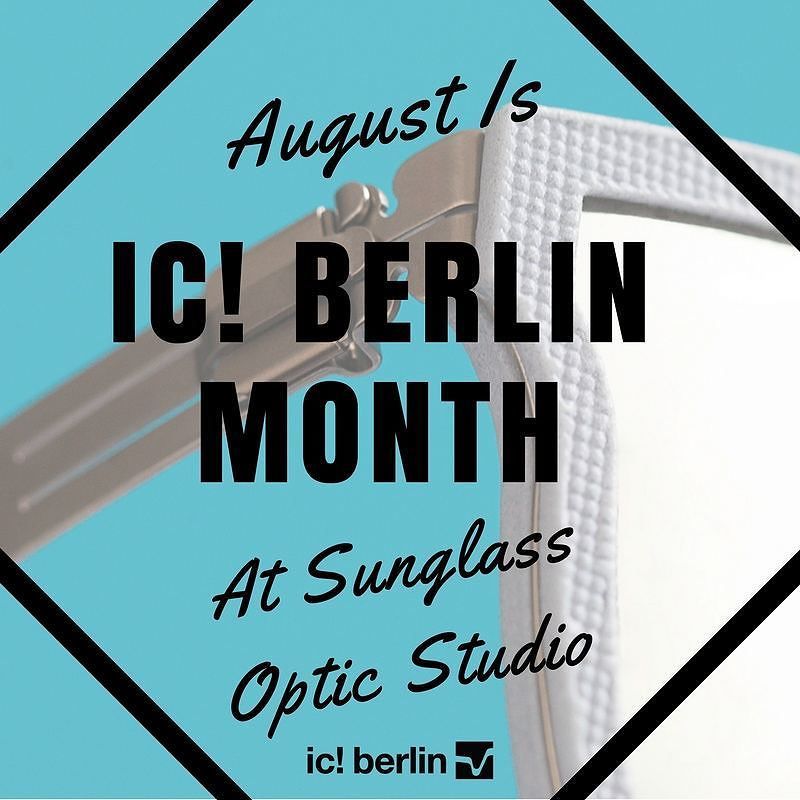 SunglassOS's tweet photo. We are very #proud &amp; #excited  to be one of the few #stockist
to be #included in the #icberlin #Month kicked off t… https://t.co/kUfFnHUvxx https://t.co/Gpk64l1KgY