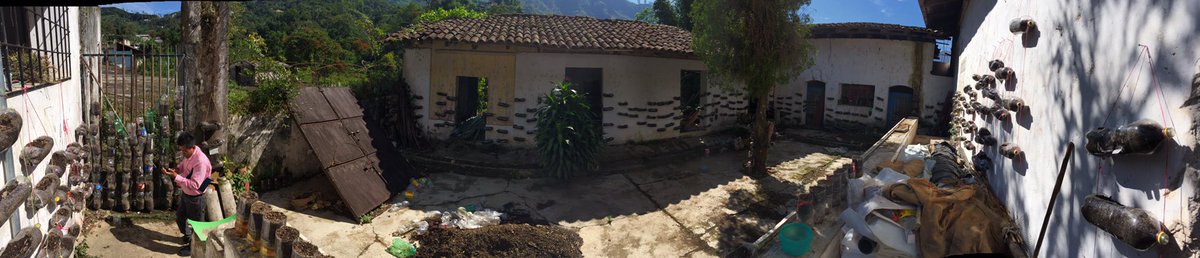 arabigabean's tweet photo. This is incredible, This Farmers have managed to harvest on the walls of their houses in Puebla, they don't miss a spot. #alternativefarming https://t.co/XOHMHMZru8