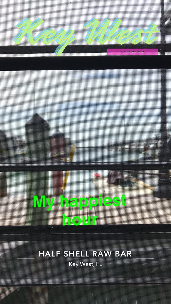 MobileMrBill's tweet image. Vacation used to be about staying out till 4 and cramming a million things in a day. Nope just give me @HalfShellRawBar