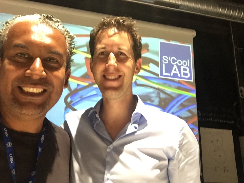 vic_zamudio's tweet image. With @jeff_active at #SCoolLab #CERN amazing experience ! 🤠