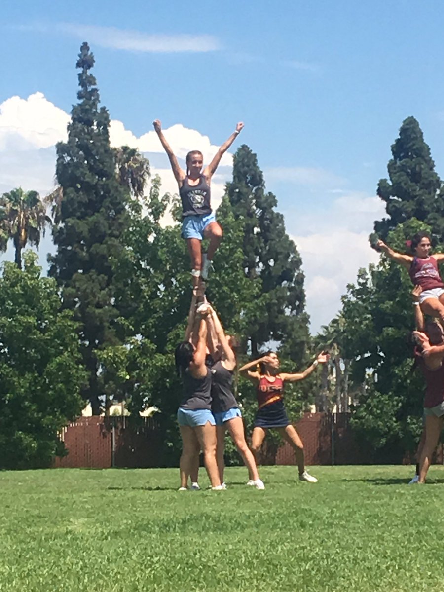 BranhamSpirit's tweet photo. Branham represented in the stunt challenge! #bruinpride 🐻💙 https://t.co/3trqqP94j4