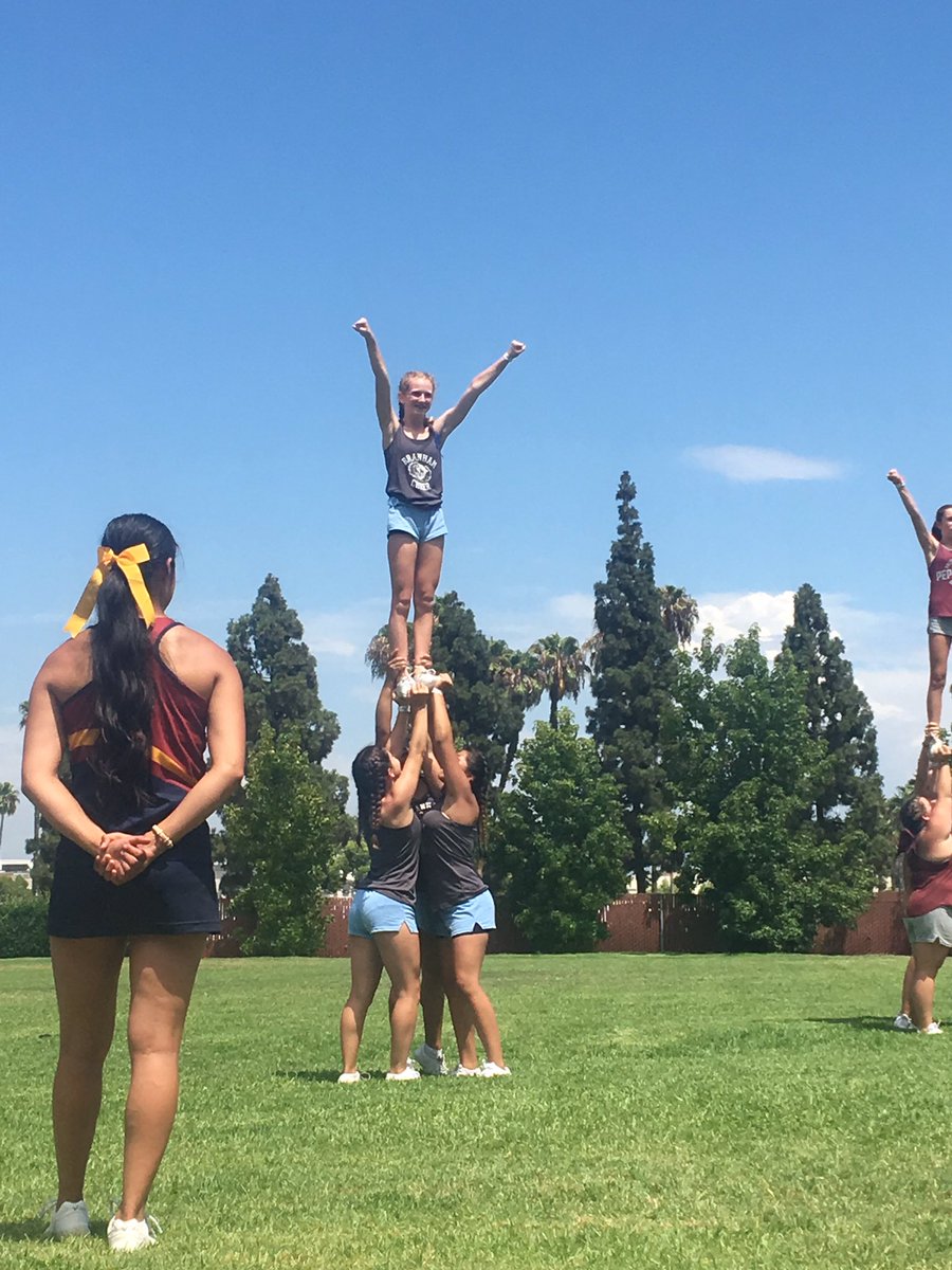 BranhamSpirit's tweet photo. Branham represented in the stunt challenge! #bruinpride 🐻💙 https://t.co/3trqqP94j4