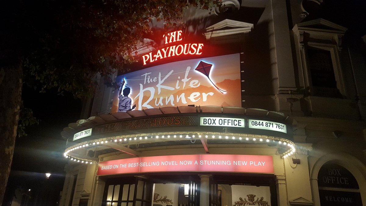Simon Langley (@simlangley) on Twitter photo What an evening at the <a href="/ThePlayhouseLDN/">Playhouse Theatre</a> #thekiterunner was utterly enthralling and totally heartbreaking. See it. What an evening at the <a href="/ThePlayhouseLDN/">Playhouse Theatre</a> #thekiterunner was utterly enthralling and totally heartbreaking. See it.
