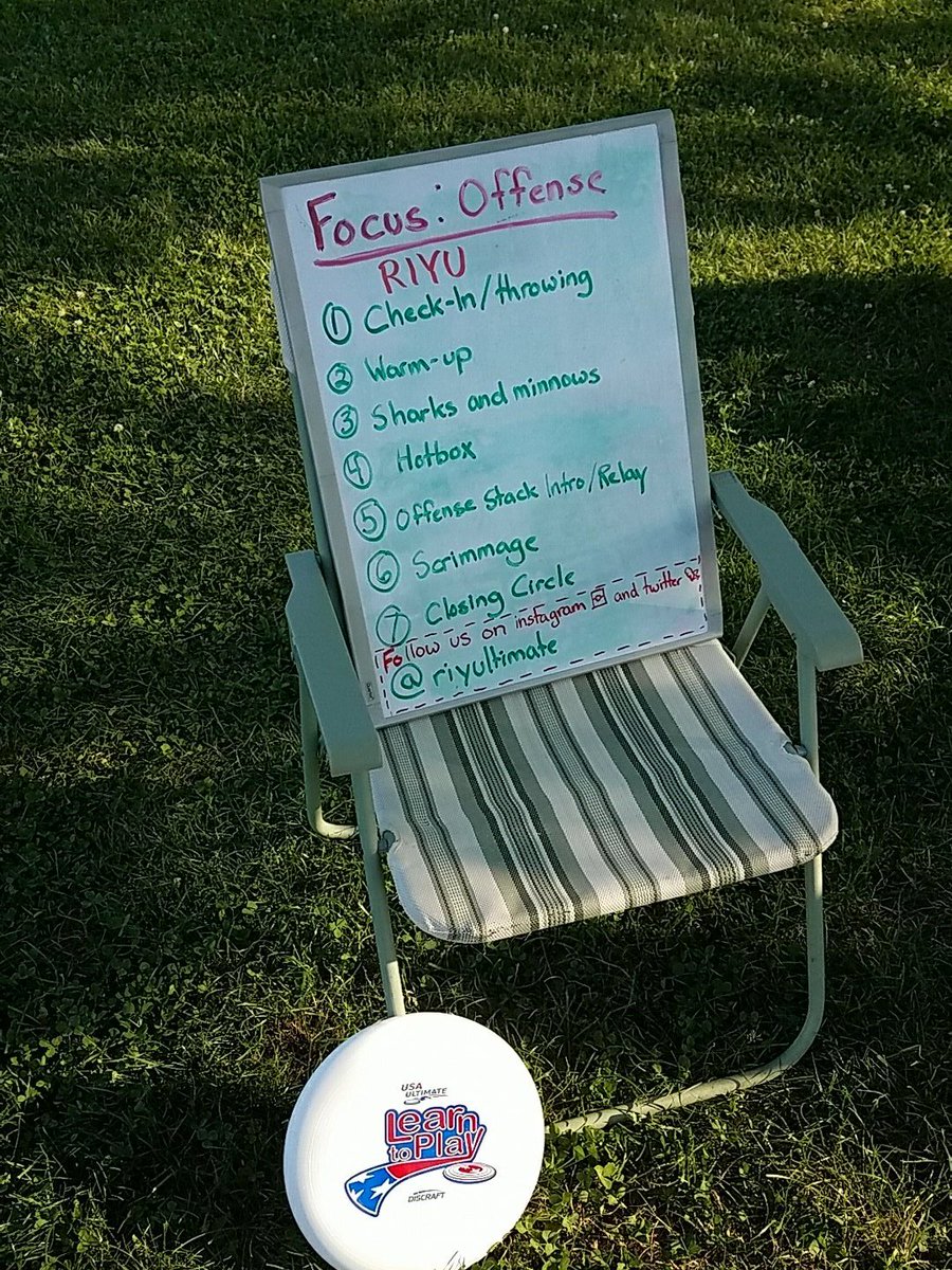 riyultimate's tweet image. Big plans for clinic 3! Only 13 minutes away! #riyu #youthultimate