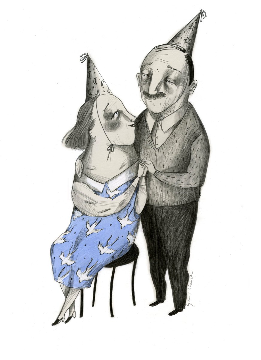 Fins aquí el programa d'avui. Acabem amb la il.lustració de l'Ignasi Blanc #LGNAmor3aEdatTV3 Gràcies a tots!