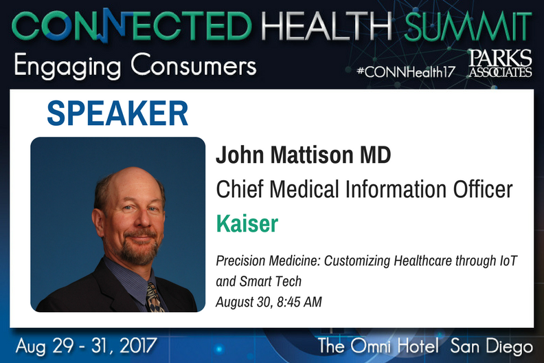 HarryatParks's tweet photo. Welcome @KPShare to #CONNHealth17! Hear John Mattison speak about #precisionmedicine, 8/30: https://t.co/c6M64PjpDQ https://t.co/jsGi8S4Cmj