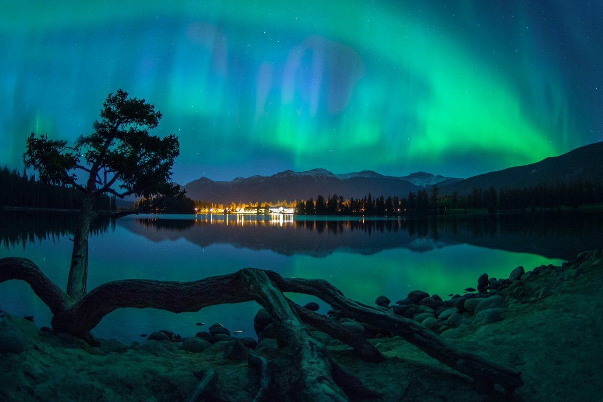 FairmontJPL's tweet photo. Nights like this in #myjasper leave us absolutely speechless.... Bring on Jasper Dark Sky Festival! https://t.co/alHNozwLMM https://t.co/qRq8gdl8wn