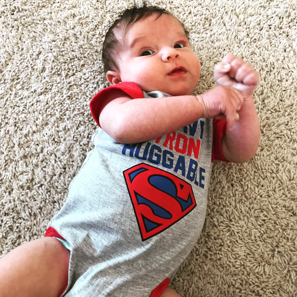 kily42's tweet photo. Super Baby and his momma came to visit today! @ACPSO #acpso #albeau https://t.co/BbJ0HEedYn