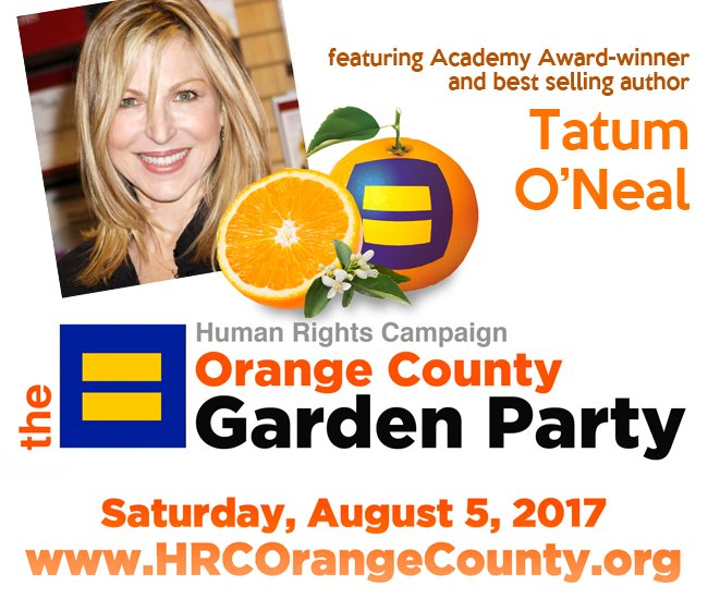 OCWeeklyStreet's tweet photo. Support LBGTQ equality at the @HRCOrange County Garden Party, August 5th in San Juan Capistrano. Tickets and info at https://t.co/1TXyCUKMBO https://t.co/fNewpOCKTV