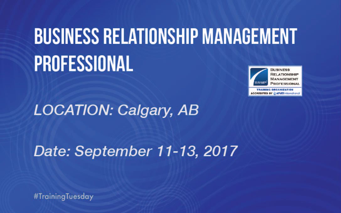 #TrainingTuesday We are hosting a BRMP Course in Calgary, September 11-13, 2017. For more info: buff.ly/2uC8Hai