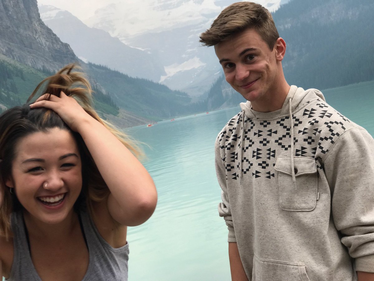 jacobdavidfunk's tweet photo. Well, it's #NationalGirlfriendDay and I want everyone to know that this girl is constantly making me laugh, and I love her.  @lydiaaa_grace https://t.co/Rmwung8rWp