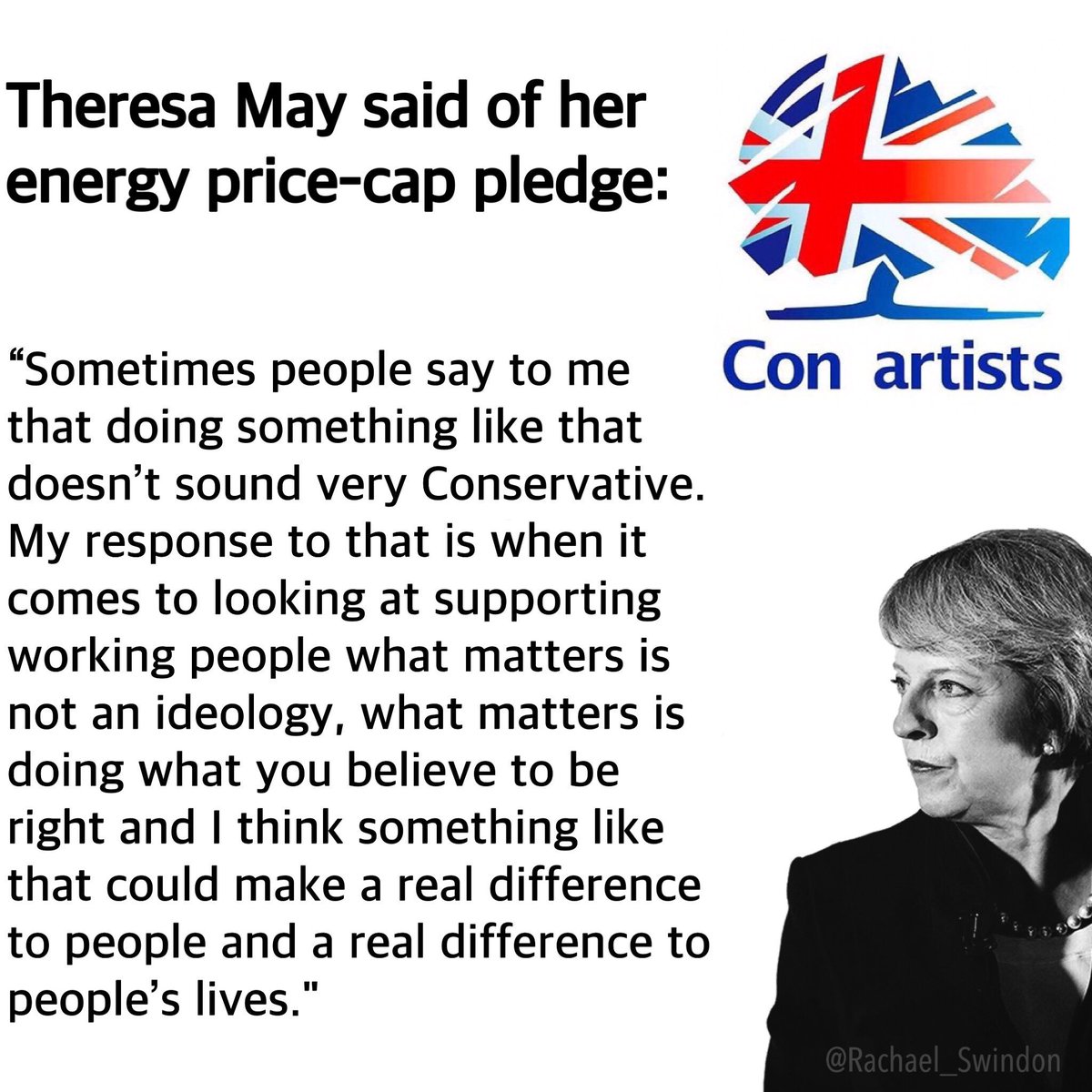 mac123_m's tweet photo. You are right Theresa....a 12.5% rise in charges is really going to make a difference to people's lives. 😒
#ToxicTories https://t.co/Wab0Hi8x0V
