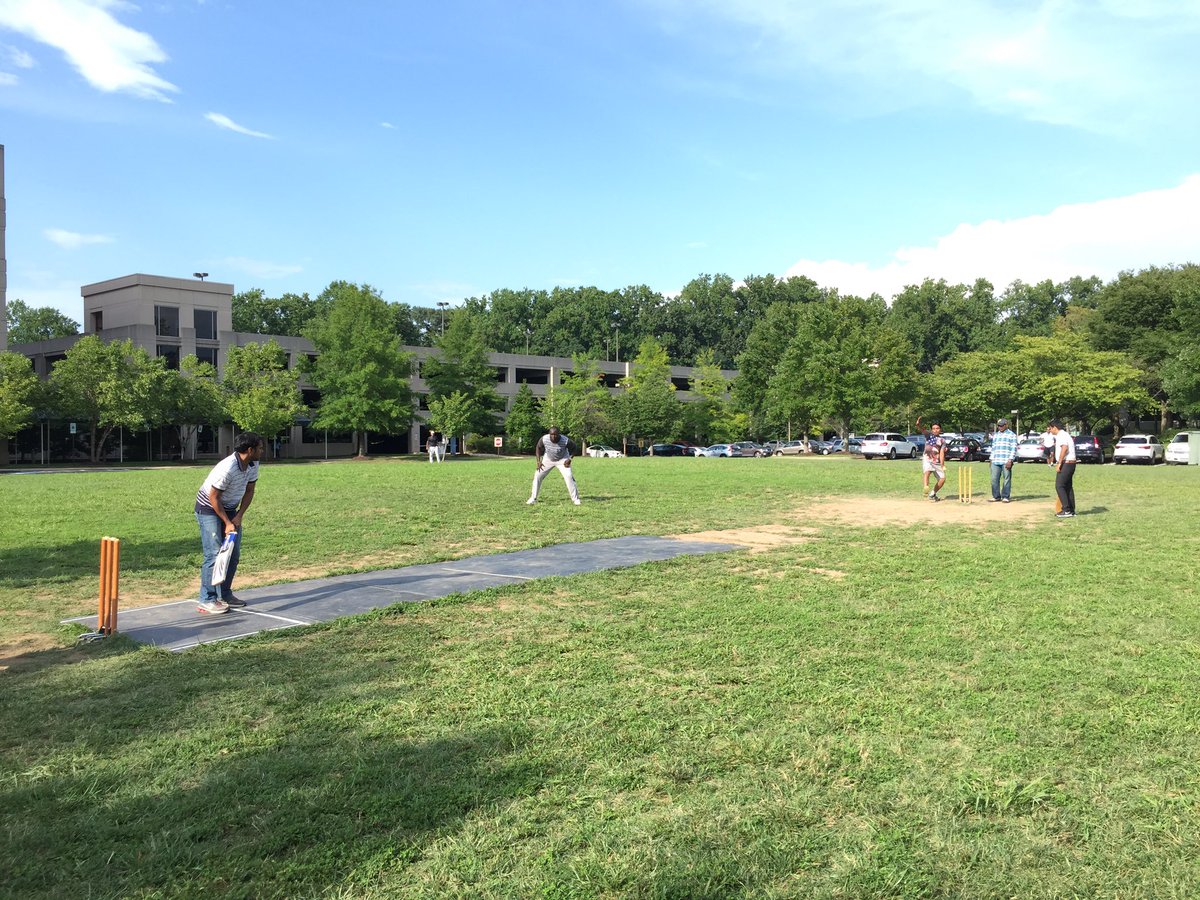 FINRA_Tech's tweet photo. Finra cricket league playoffs underway! Join the team to join the fun! #finracareers #cricket #cricketatwork https://t.co/fgZhCaYgBP