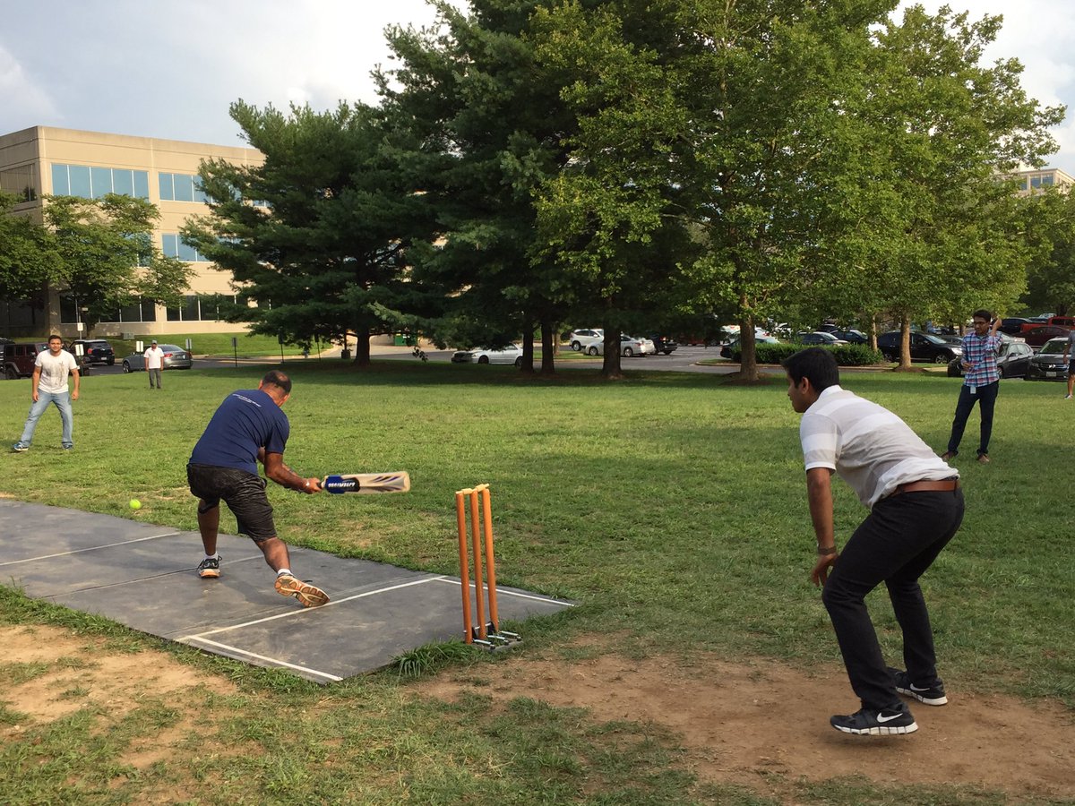FINRA_Tech's tweet photo. Finra cricket league playoffs underway! Join the team to join the fun! #finracareers #cricket #cricketatwork https://t.co/fgZhCaYgBP