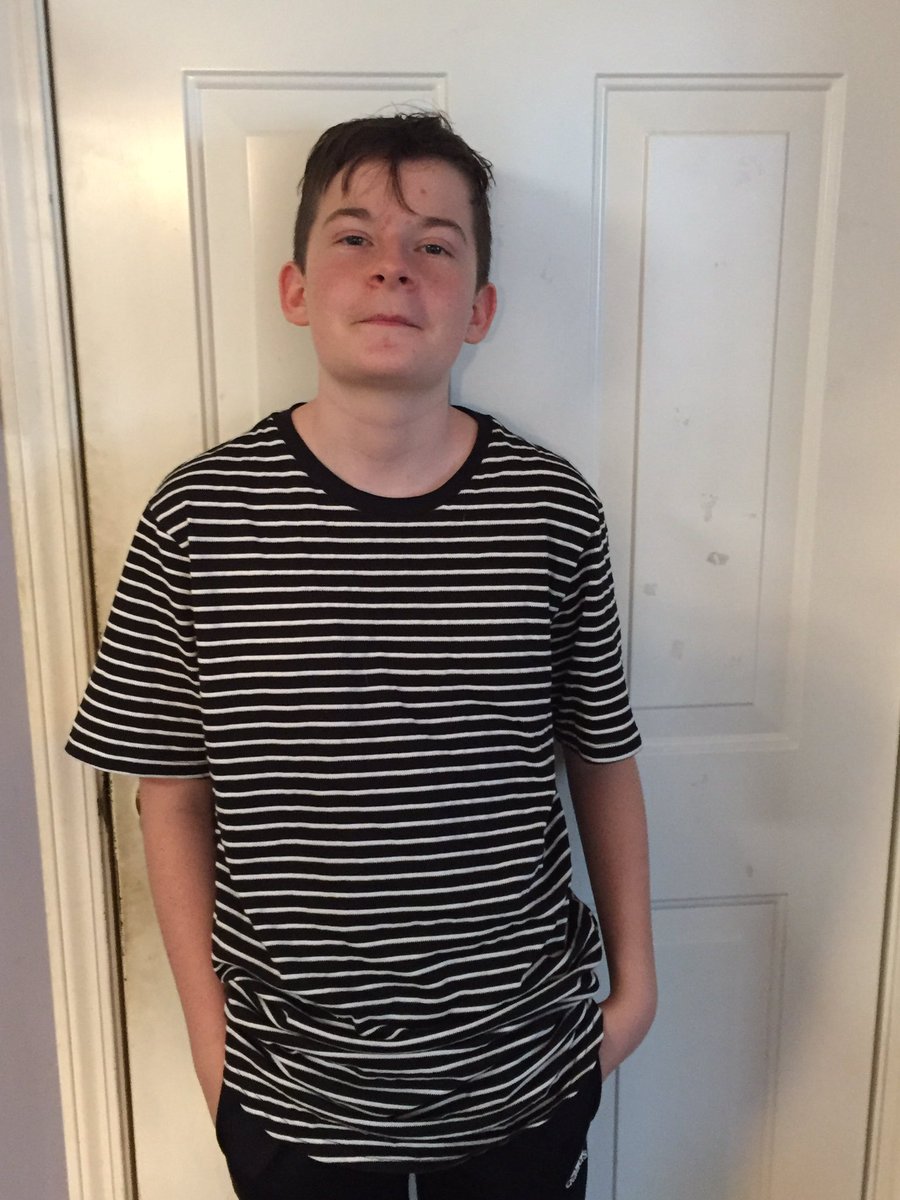 AngieDokos's tweet photo. Since he didn't send me the 1st day of school pic like I asked, I get to post an after school pic. 😊 #ccsdfirstday #ccsdfam #gafirstday https://t.co/V522Lc94WD