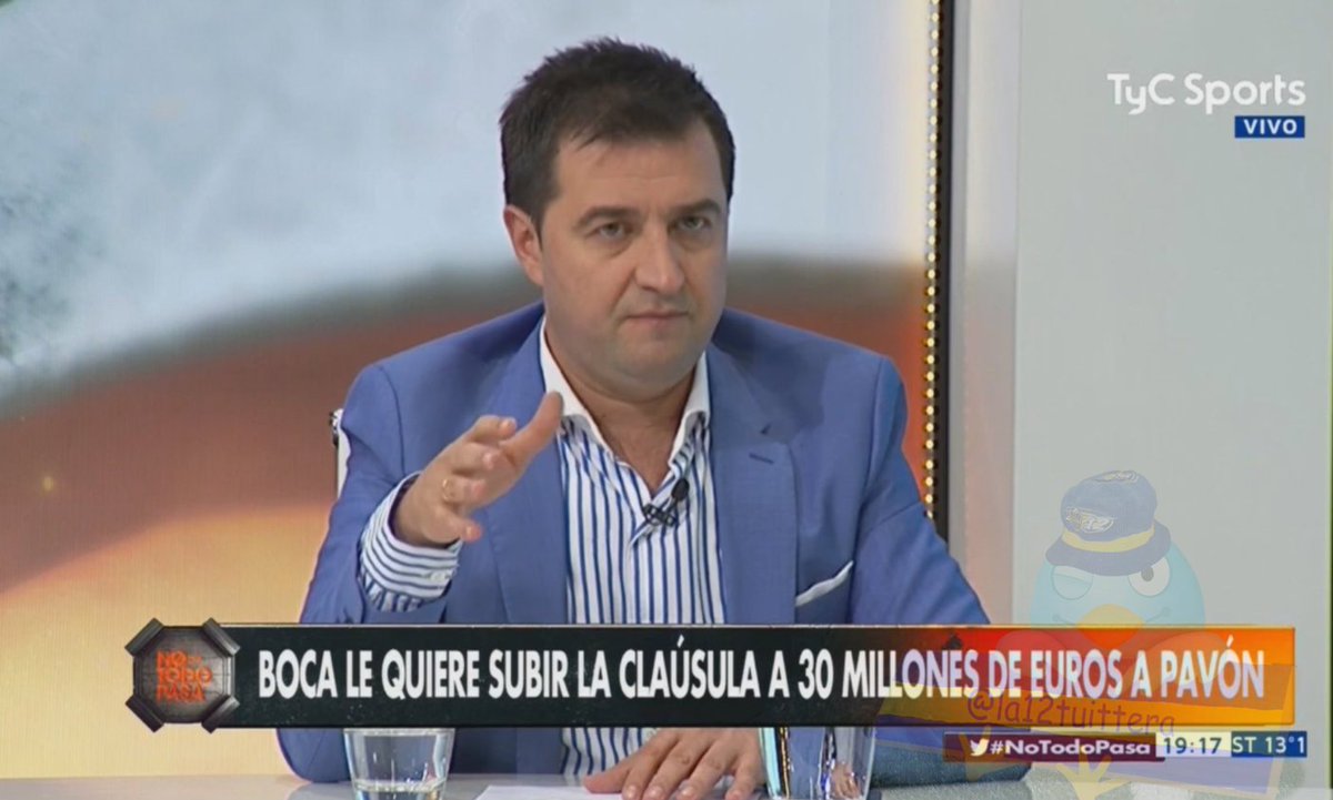 "Ante un posible interés de clubes de 🇫🇷 #Boca blindaría a #Pavon elevándole la cláusula de rescisión a 30 Millones de €" 😱
<a href="/hugorbalassone/">Hugo Balassone</a>
