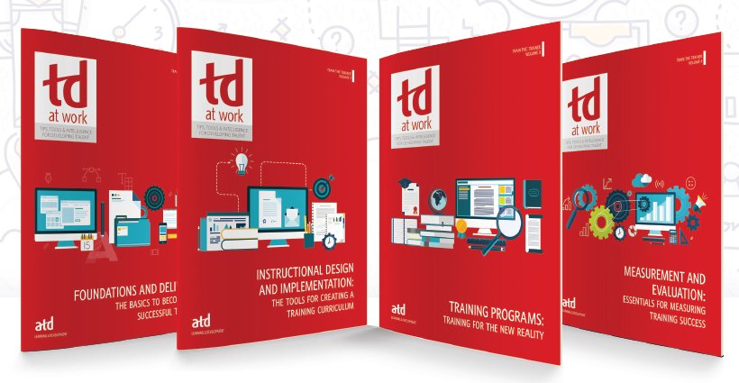 atd's tweet photo. The ATD Midsummer #Book #Sale has arrived! And your favorite Train the #Trainer #TDatWork volumes are included: https://t.co/yIUU5vGdq5 https://t.co/UiN5pxpZa5