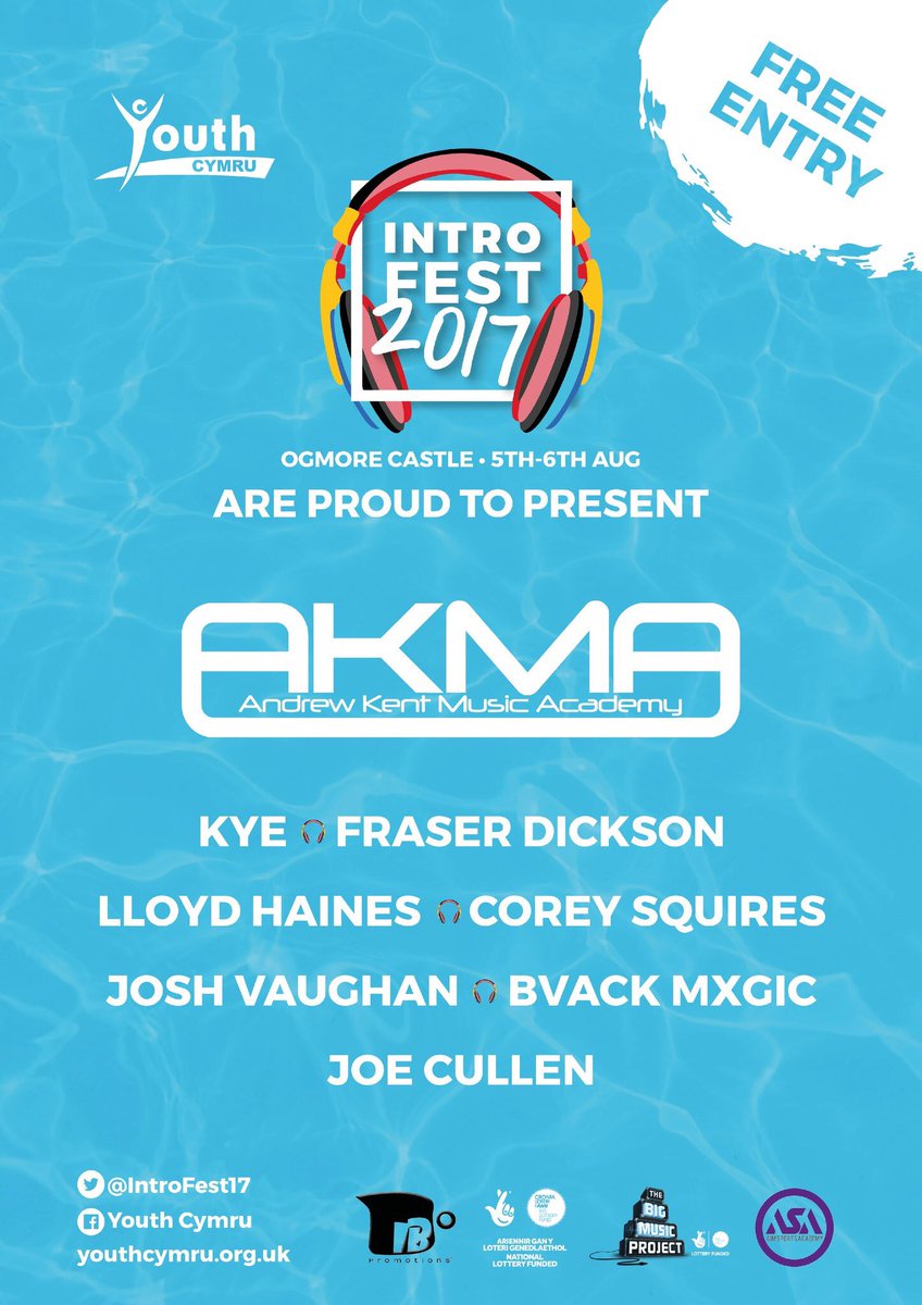 IntroFest18's tweet photo. Our @AkmaSwansea line up- DJ'ing all weekend! @WayneHannigan #INTROFEST17 https://t.co/J62axi6TgP