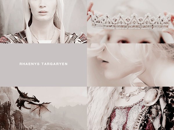 Rнαєηуѕ Ƭαяgαяуєη: <a href="/xQueenofDrxgons/">Rhaenys I Targaryen</a>.