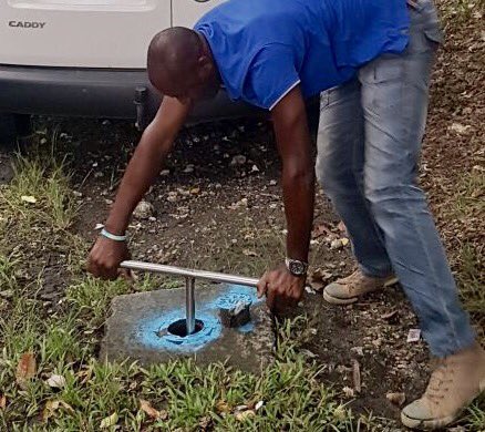 siaeag's tweet photo. Remise en eau progressive #Marina et #BasDuFort ça va s'améliorer d'ici peu de temps @VilleduGosier https://t.co/PSfGpGEknC