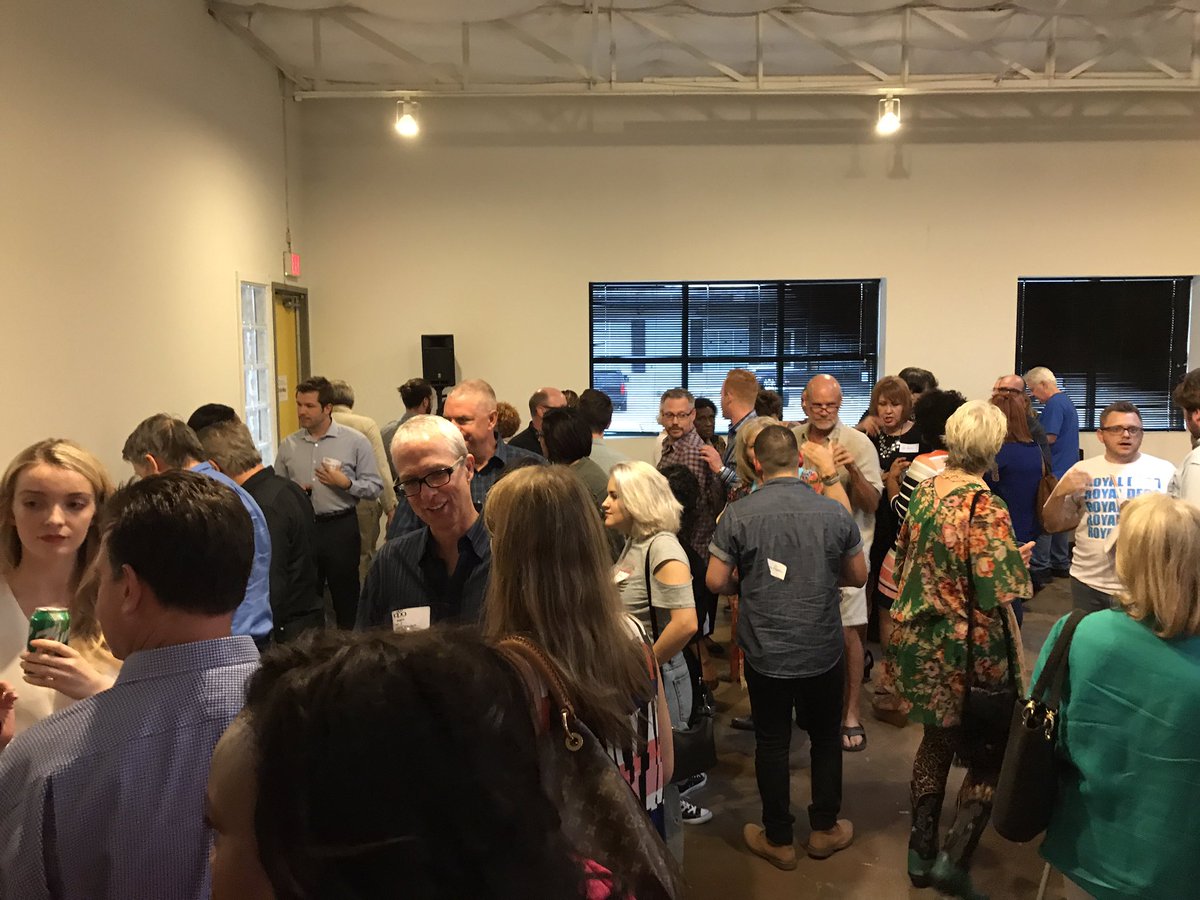 DallasCommish's tweet photo. Great crowd at the Mega Industry Mixer @IdeaMan_Studios hosted by @dallasproducers @wifdallas &amp; #TAMMP!
#dallasfilm #filmdallas #filmtexas https://t.co/3EVGqVF1qC