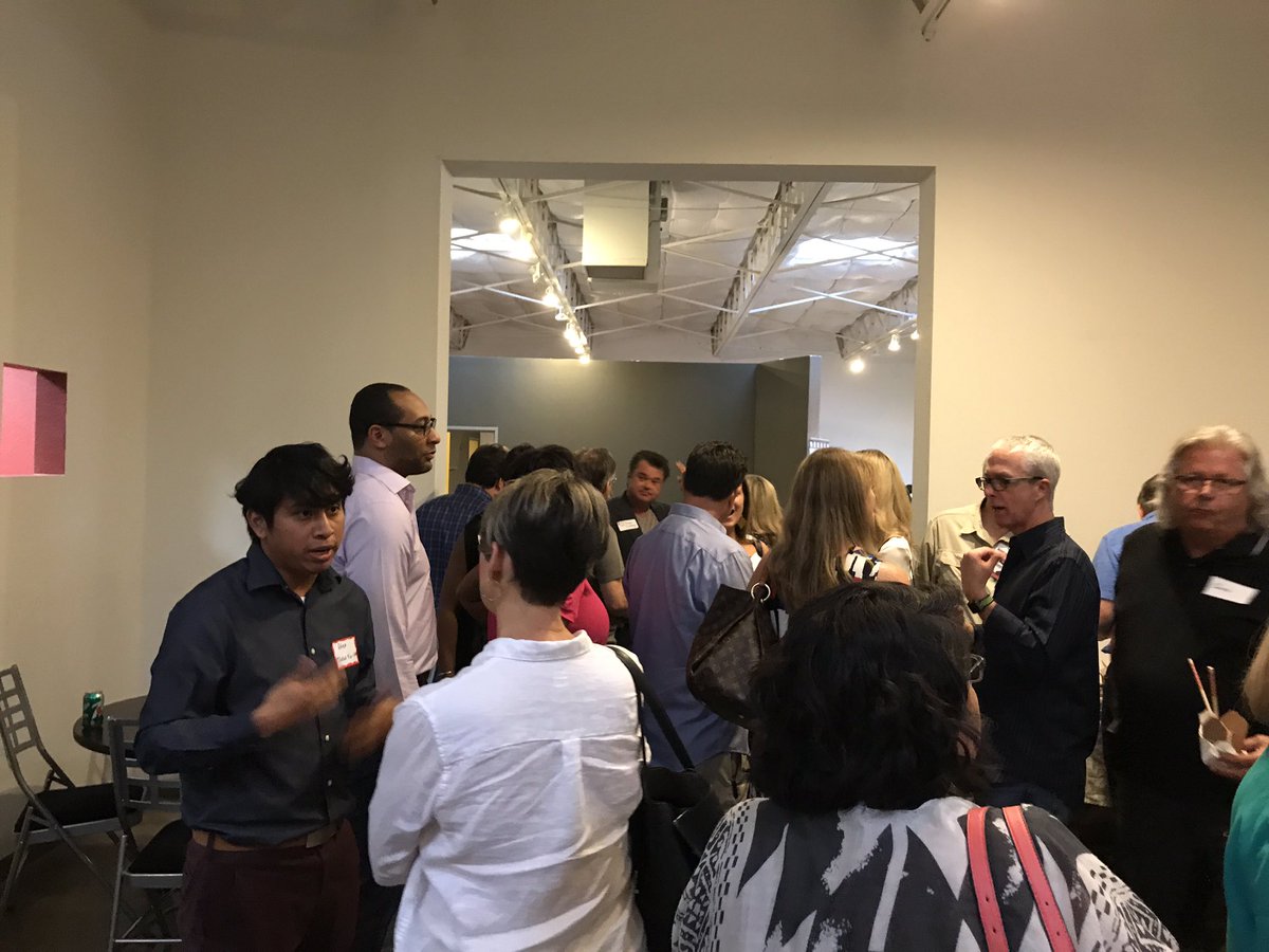 DallasCommish's tweet photo. Great crowd at the Mega Industry Mixer @IdeaMan_Studios hosted by @dallasproducers @wifdallas &amp; #TAMMP!
#dallasfilm #filmdallas #filmtexas https://t.co/3EVGqVF1qC