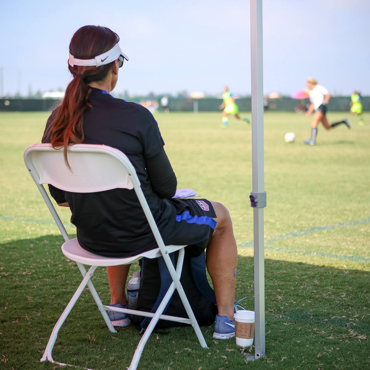U.S. Soccer scouts were checking out the talent at the Girls 2003 U.S. Soccer Development Academy #SurfCup Championship this morning!