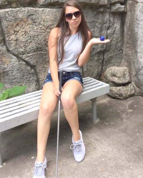 TimberFallsPark's tweet photo. Never hard guessing who the winner is...😂⛳️ Mini golf open 'til 11pm! [📸 by: shelby_le] https://t.co/KnUX5XMh6E