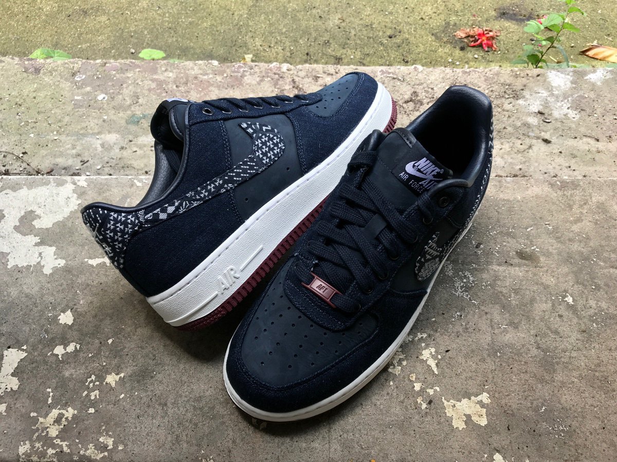 RegularOlTy's tweet photo. Couldn't miss out on the suede and denim from the latest @NIKEiD option. #nikeid #myids #af1 #airforce1 https://t.co/1zz6GmEXct