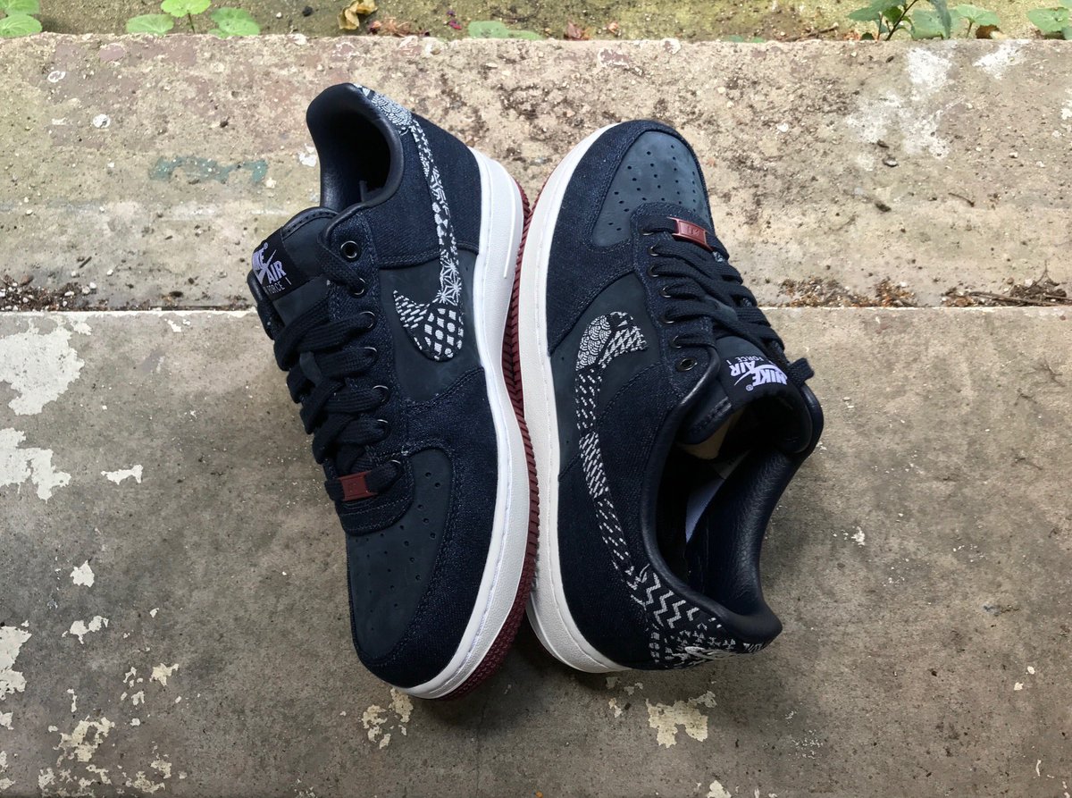 RegularOlTy's tweet photo. Couldn't miss out on the suede and denim from the latest @NIKEiD option. #nikeid #myids #af1 #airforce1 https://t.co/1zz6GmEXct