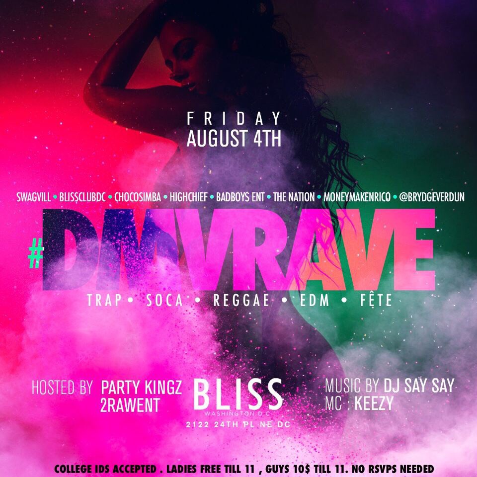 Mesmorized_'s tweet photo. #DmvRave @BlissClubDc
WillThaRapper Perfoming Live 
Friday August 4th ACE BDAY BASH😈📶🍾tables and tics 240•469•0833 @ace_guapo24 #Squad2x https://t.co/9n0jDMRNiI
