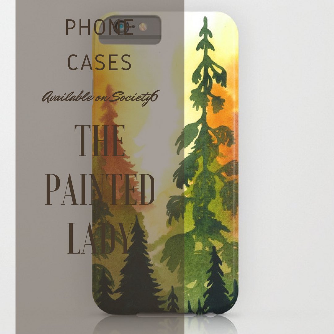 ThePaintedLadyK's tweet photo. New #phonecases now available in my @society6 store #nature #autumn #watercolour #design #trees #fall #iphone https://t.co/3Z3aciEHIP https://t.co/uqrk2TTuzG