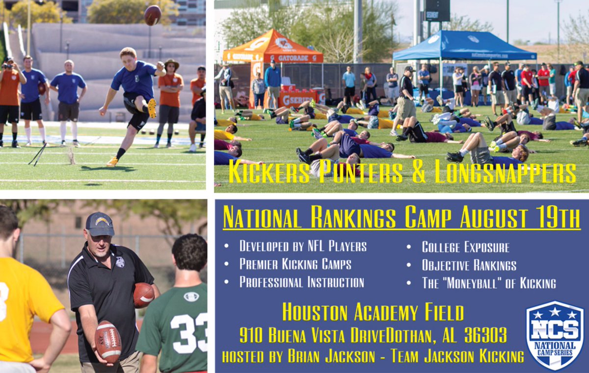 michaeljhusted's tweet photo. calling all specialists if you want to get fairly &amp; objectively ranked then plan on attending 1 of these 3 camps coming up #THEcampseries https://t.co/B8PF8U1Z2R
