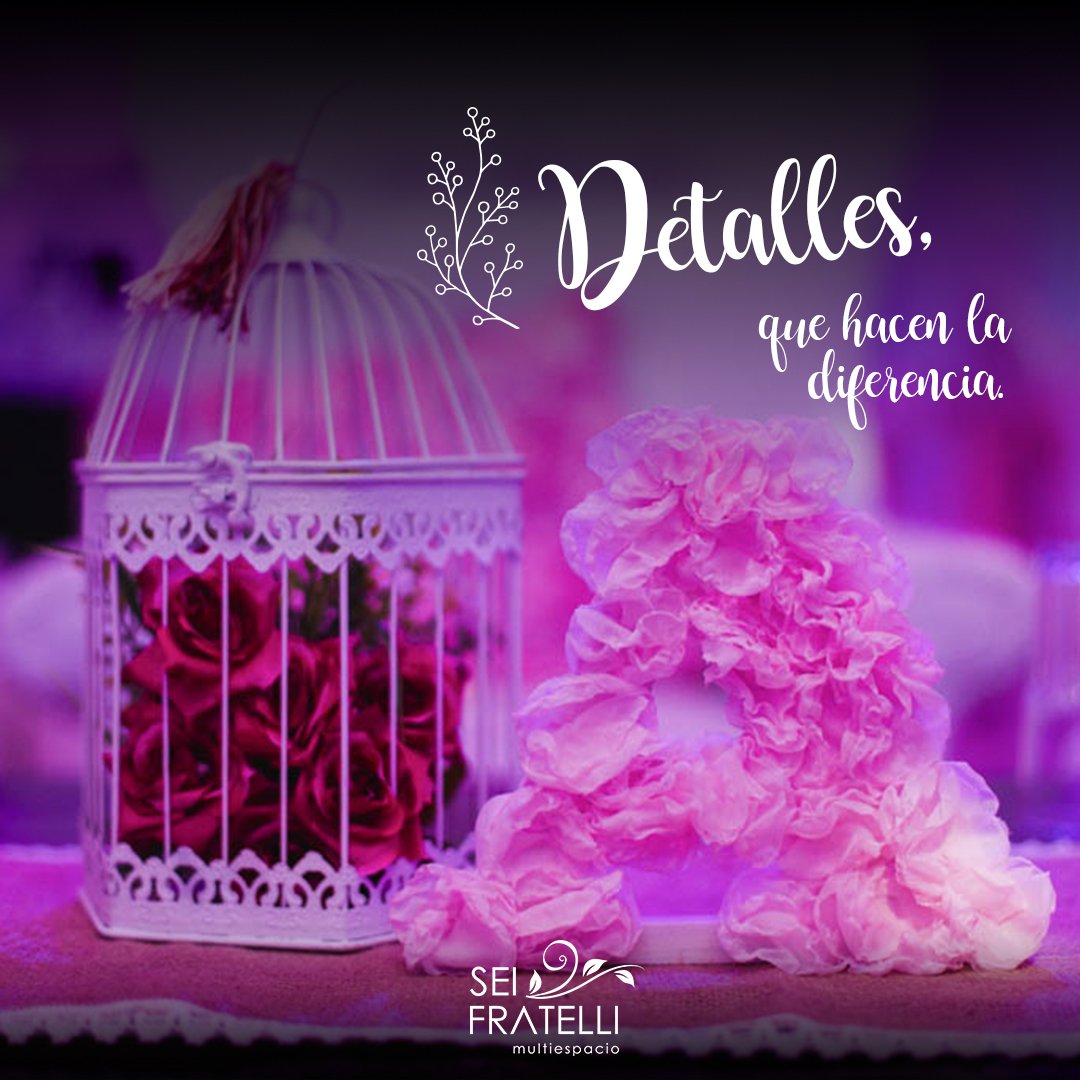 SeiFratelli's tweet photo. Una bella decoración esta llena de detalles.✨✨ #seifratelli #deco #decoración #eventos https://t.co/UHw6E4rZ0R