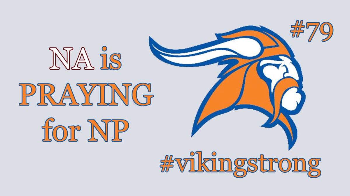 HailMaroon's tweet photo. Our thoughts and prayers are with North Pontotoc and the Rayford family  #vikingstrong https://t.co/x4jPXz7K9u