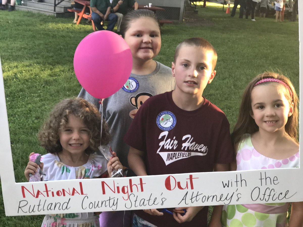 RoseKennedyVt's tweet photo. #NationalNightOut2017 https://t.co/RhXu8zO2EX