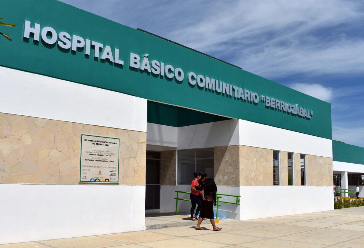 SSalud_mx's tweet photo. El Hospital Básico Comunitario #Berriozábal en #Chiapas beneficiará a 43 mil habitantes de la zona #ConstruimosSalud https://t.co/YDZ5mHMba0
