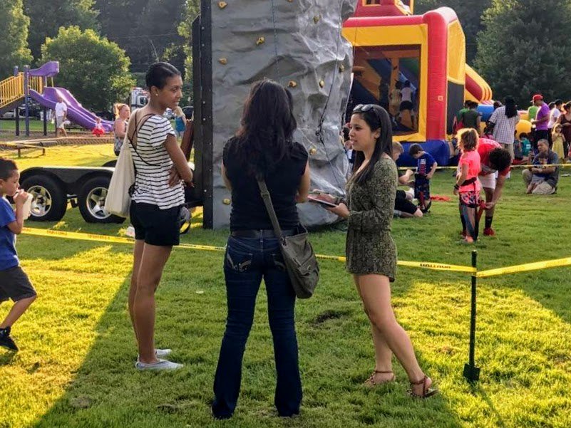 ParanoLLC's tweet image. Our all-star volunteers are lighting up their communities for National Night Out. Come say hello and support your local Democrats!