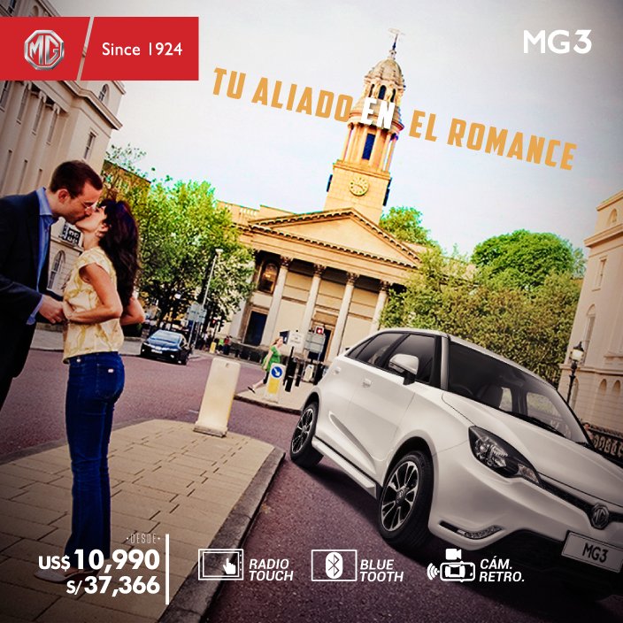 Siempre hay un confidente para cada aventura. Busca tu MG3, tu gran aliado.
Ven por el tuyo y elige aquí: goo.gl/Y2uJgo