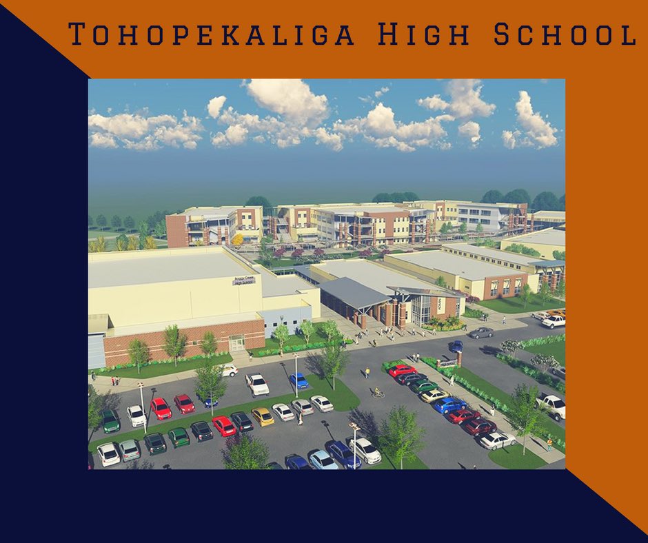 Osceolaschools's tweet photo. At tonight's Board Meeting the new high school was officially named Tohopekaliga High School! #SDOCGoodtoGreat #herecomethetigers https://t.co/aYMvBQz7NA