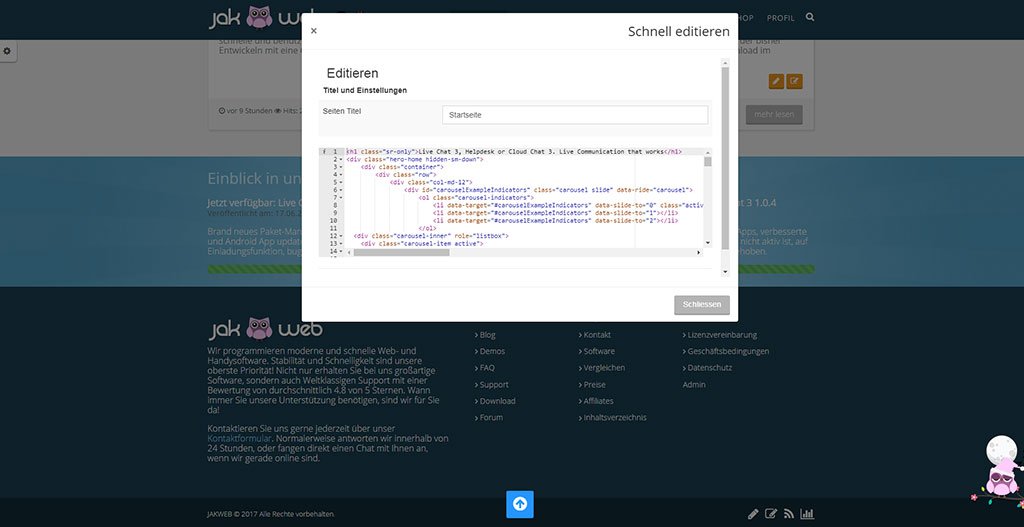 jakweb's tweet photo. Get the free Opensource Bootstrap CMS for all requirements.
https://t.co/cssoyxWupI
#opensource #cms #bootstrap #bootstrapcms #freesoftware https://t.co/gVG7tZFYfg