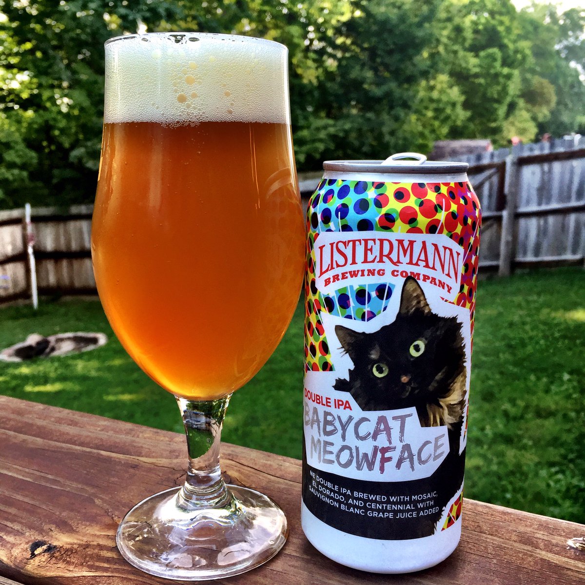 indianacitynick's tweet photo. Babycat Meowface from @Listermann Brewing is the cat's...well...meow! Cheers! https://t.co/yxFnKPa1ZN