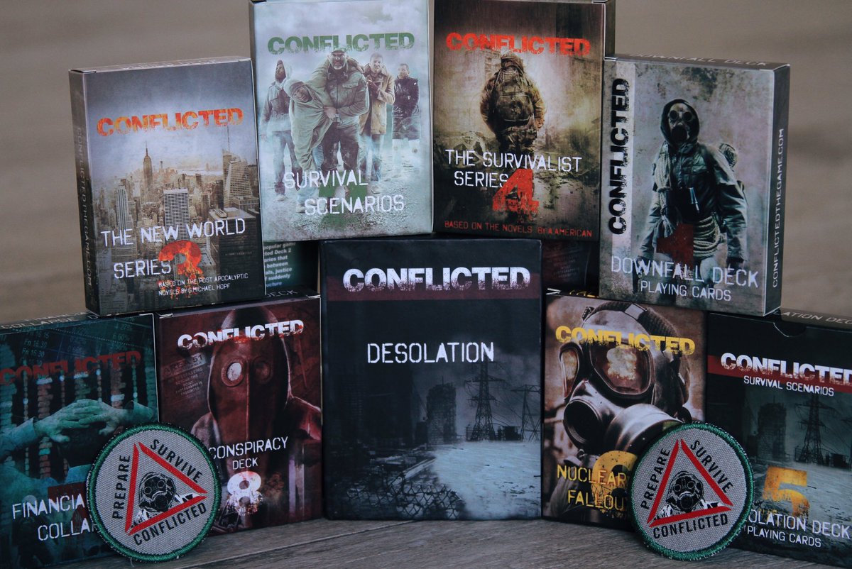 ConflictedGames's tweet photo. They're more than just a deck of cards, they can change your life! #conflictedthegame https://t.co/dGhl6WiY00